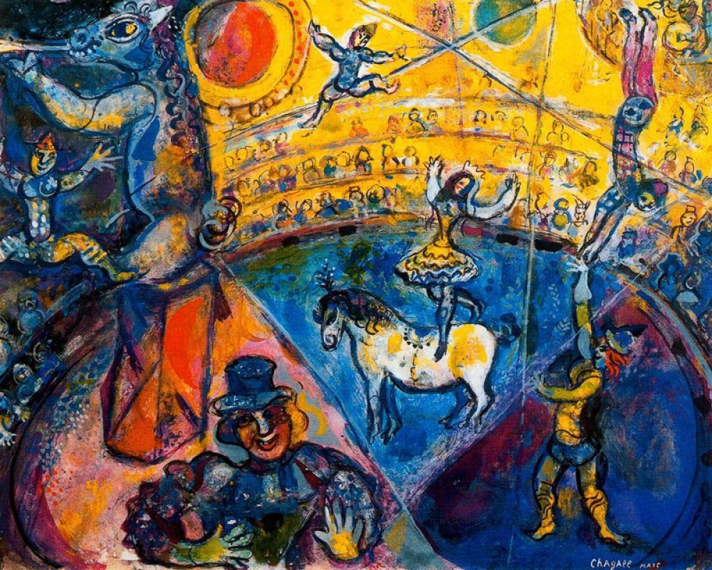 Cirkus, 1964 - M. Chagall