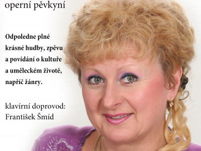 Jarní odpoledne v kavárně s operní pěvkyní Olgou Procházkovou